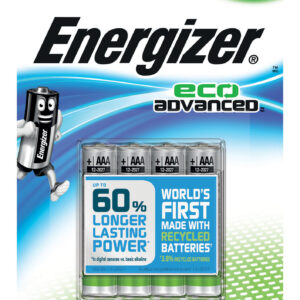 Energizer ECO advanced AAA LR3 4 stk