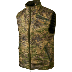 Härkila Lynx Insulated Reversible vest  Willow green/AXIS MSP® Forest green S