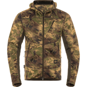 Härkila Deer Stalker camo fleece hoodie AXIS MSP®Forest green  3XL