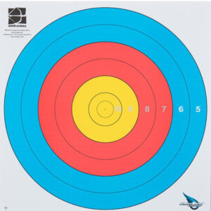 Temple Fita ansigt 80 cm 5 ringe med numre fra 5 - 10