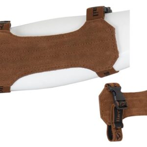 Buck Trail traditionel armbeskytter 18 cm brun