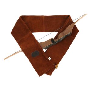 Buepose til recurve ruskind 180x18 cm