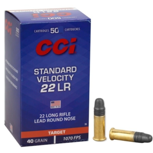 CCI 22 lr  salonpatron standart Velocity 40 grains LRN