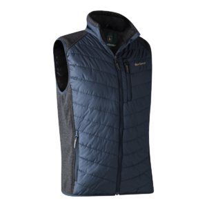 Deerhunter Moor Vatteret Vest med strik Dark Blue 2XL