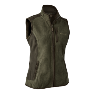 Deerhunter Lady Pam Bonded Fleecevest Graphite Green Melange 44