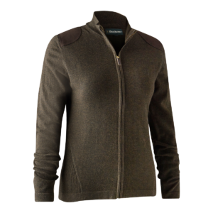 Deerhunter Lady Darlington Strikcardigan Dark Elm 34