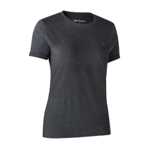 Deerhunter Ladies Basis 2-pak T-shirt Adventure Green Melange 36