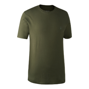 Deerhunter T-Shirt 2 pak Green/Brown Leaf M