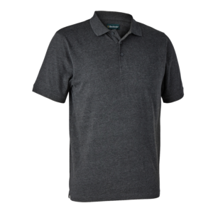 Deerhunter Gunnar Poloshirt Dark Grey melange 2XL