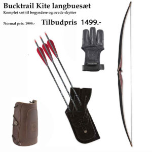 Buck Trail Kite langbue 66" -RH-35 pund