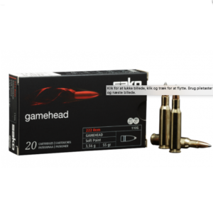 Sako 222 rem Gamehead  3,2 gram 20 stk