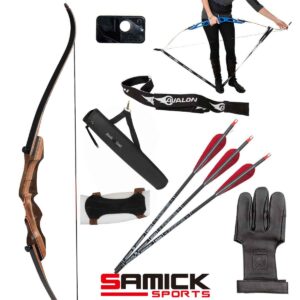 Samick Sage Take-Down Hunting recurvesæt 62"-40 pund-RH