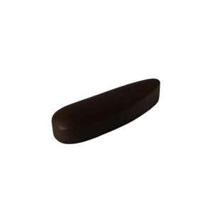 Wegu bagkappe blød masiv gummi 150x52 mm sort-15 mm