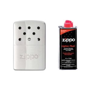 Zippo håndvarmer 6 timer incl. 125 ml lighter benzin-Hvid