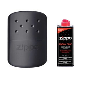 Zippo håndvarmer 12 timer incl. 125 ml lighter benzin-Sort